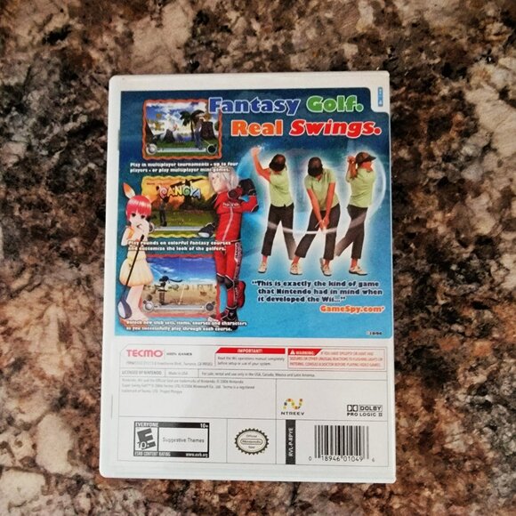 Wii Super Swing Golf Video Game - Picture 2 of 3